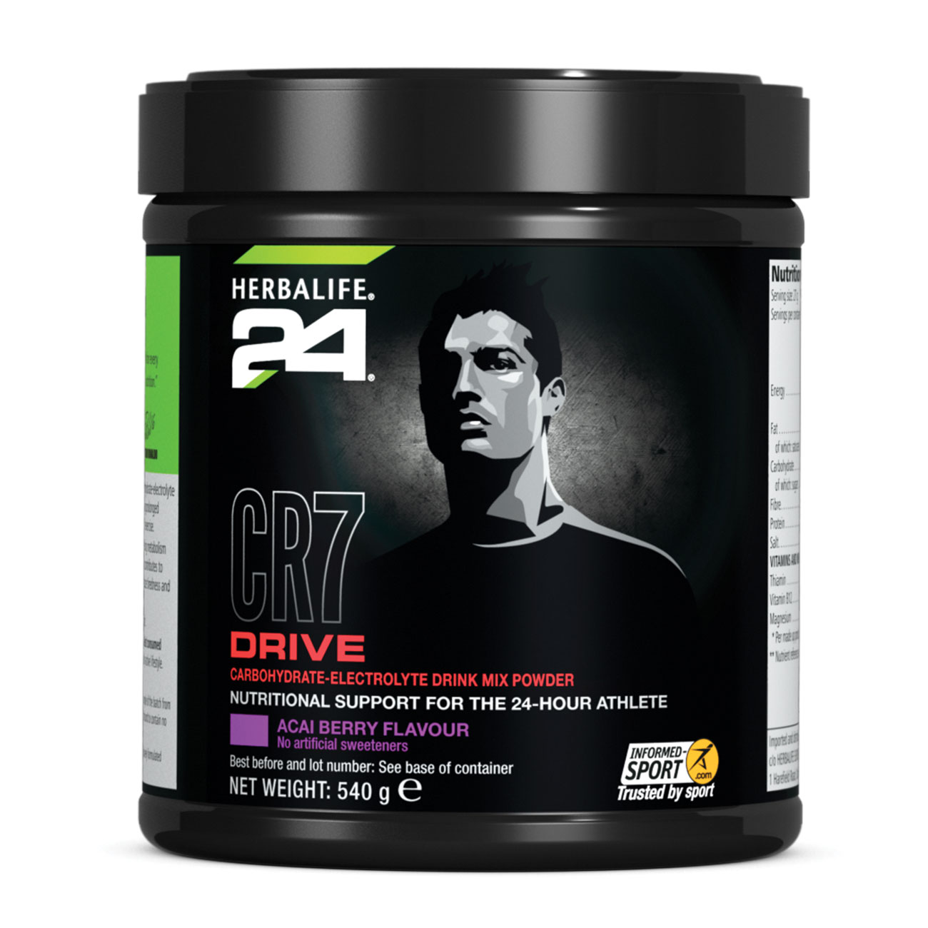 CR7 Drive Canister - 20 Servings - Acai Berry 540g