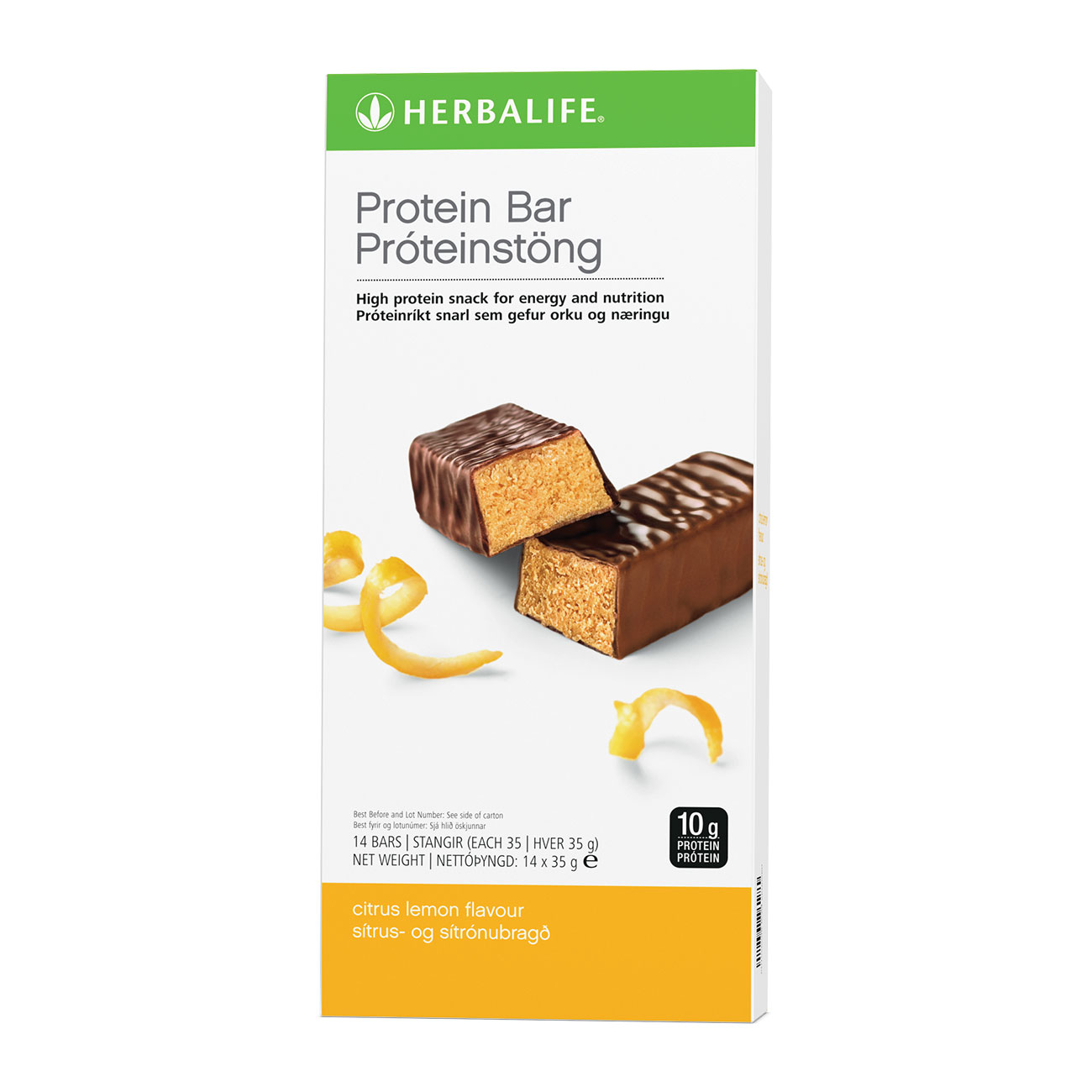 Herbalife® Protein Bars* - Citrus Lemon (14 Bars per box)